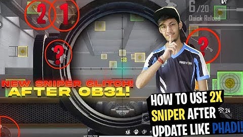 NEW SNIPER RELOAD GLITCH! HOW TO USE DOUBLE SNIPER AFTER OB31 WITHOUT DELAY LIKE @PAHADI GAMING 🔥🔥