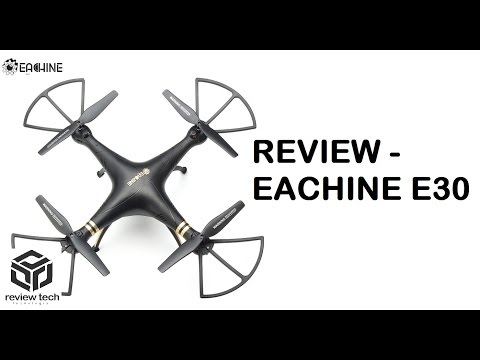 DRONE EACHINE E30 - REVIEW!