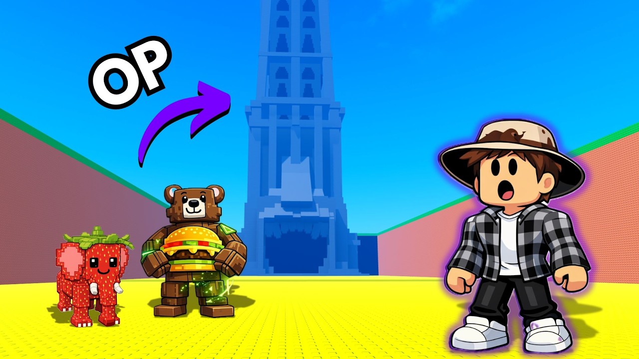 The Tsunami Tower Gave Me INSANE Brainrots in Escape Tsunami