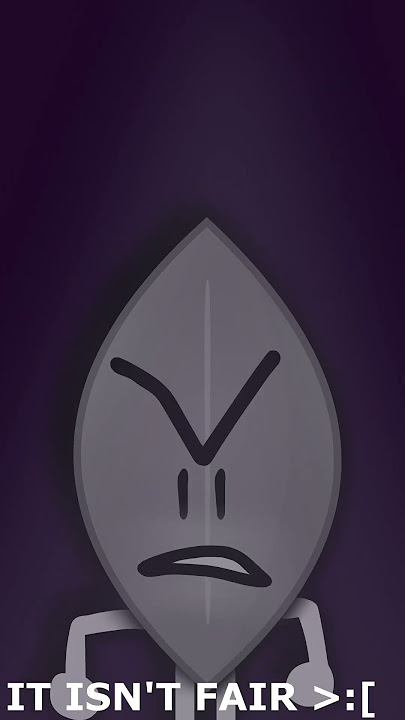 LEAFY IS JUST SO SAD ðŸ˜#bfdi #bfdia #bfb #tpot #leafybfdi #sad #fyp #animation #shorts