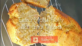 Moist And Fluffy Banana Bread Recipe - Maspin Banane Mauritius
