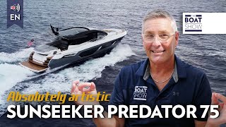 NEW 2024 SUNSEEKER PREDATOR 75  Motor Yacht Tour and Review  The Boat Show