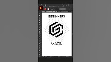 Modern & Professional 2 Letters Logo Tutorial #inaa_graphics #shortvideo