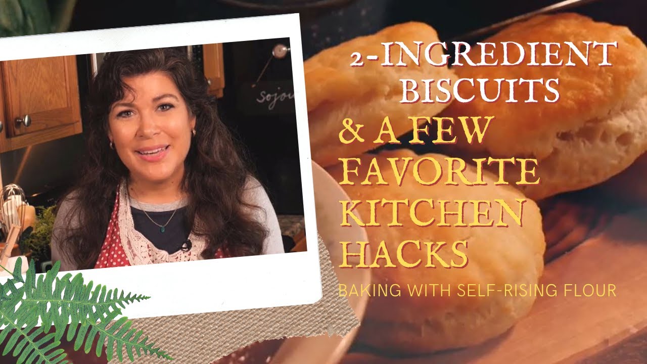 How to Make Self-Rising Flour & How to Make Baking Powder for 2-Ingredient Biscuits - YouTube