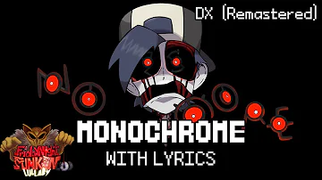 Monochrome PERISH MIX WITH LYRICS DX (Remastered) - Friday Night Funkin': Hypno's Lullaby (v2) Cover