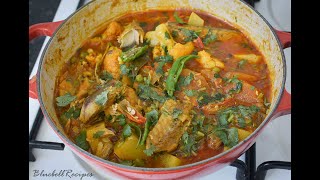 CAN FISH STEW / TIN FISH CURRY / CANNED MACKEREL WITH VEGETABLES