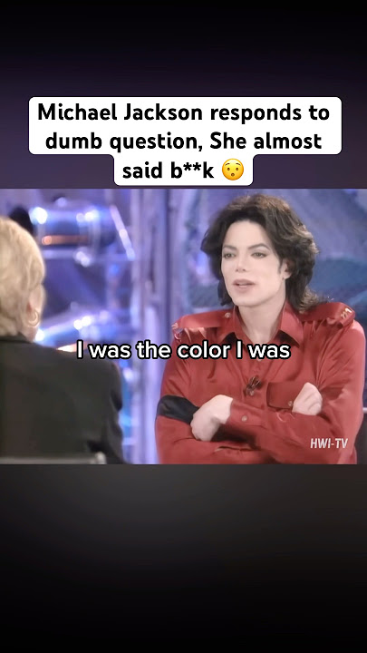 MICHAEL JACKSON AND DIANE SAWYER AWKWARD QUESTION | MICHAEL HAD A GOOD RESPONSE ❤️