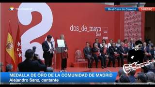 Sanz Medalla de la Comunidad de Madrid en su categoría de Oro