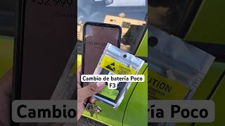 Reparación de batería de poco F3 a domicilio/ cambio de batería poco f3 #smartphone #repair #tech
