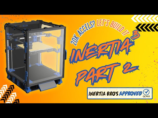 Inertia³ Build – Part 2 | Gantry Assembly, Z Rails & Toolhead