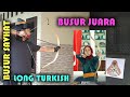 Test Shoot Busur panah Savhat long turkish laminasi (Panahan Horsebow) - Archery