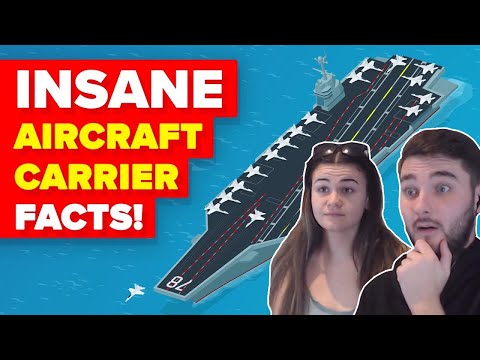 British Couple Reacts to 50 Insane Aircraft Carrier Facts That Will Shock You