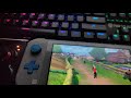 Nintendo Switch Lite control using iPega 9023 and usb OTG SX LITE