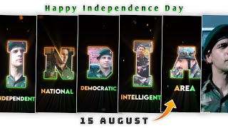 How To Make Trending 15 August Happy Independence Day WhatsApp Status Video Editing In Alight Motion screenshot 5