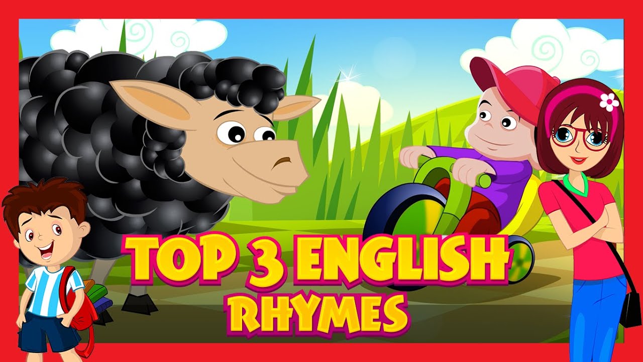 Top 3 English Rhymes | Nursery Rhymes for Learning | Best Rhymes for ...