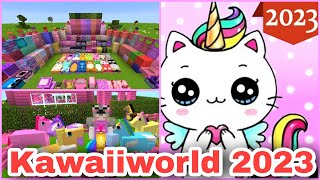 New Kawaii World 2023 Game | Kawaiicraft | Drama Kawaii World Pink | Siah Gaming Kawaii #gaming #me screenshot 4