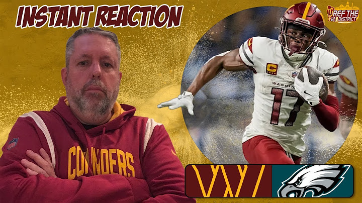 LIVE!! Washington Commanders vs Philadelphia Eagles INSTANT REACTION ANALYSIS NFC Championship!!