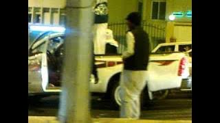 رقص امام مبنى مرور عسير