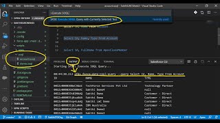 Visual Studio Code Tips - Execute SOQL in Visual Studio Code