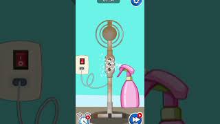 ASMR GAME 💕 cleaning fan#animation #gaming #asmr #trending #trendingshorts #shorts