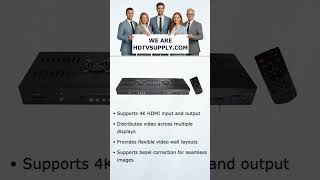 4K Video Wall Processor - Supports 7-Different Configurations