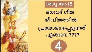 Bhagavad Gita # Chapter 15 : Part 4 # പുരുഷോത്തമയോഗം : ഭാഗം 4