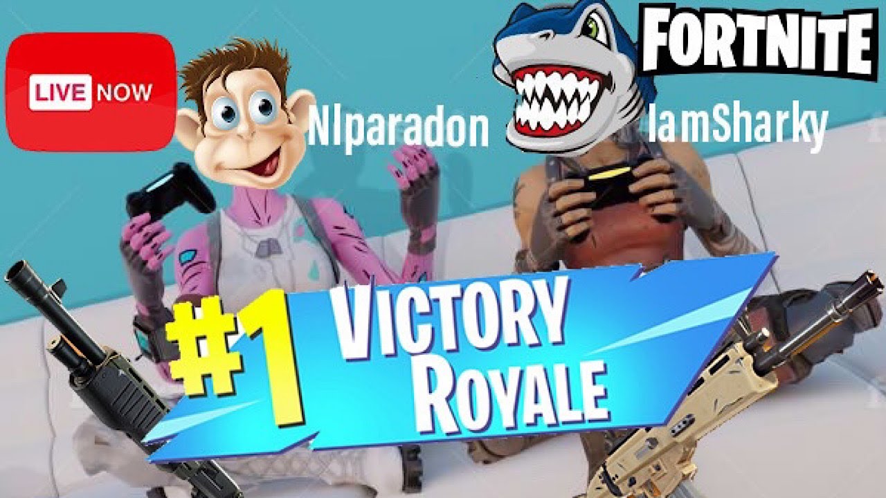 FORTNITE 🔴LIVE STREAM " 🛏 LATE NITE GAME 💤 " With @NLParadon