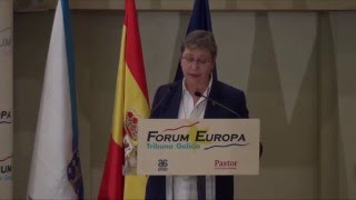 Fórum Europa Tribuna Galicia con Rosa Quintana