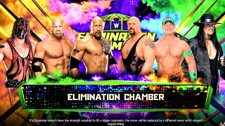 Kane Goldberg The Rock Big Show John Cena Undertaker | Elimination Chamber Match | WWE 2K23