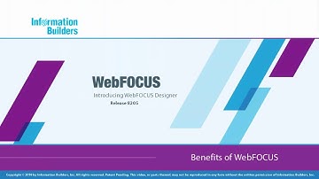 Benefits of WebFOCUS