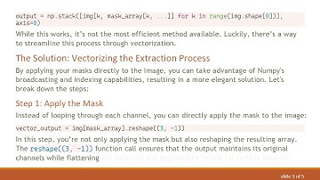 Vectorize Logical Indexing in Numpy: A Guide to Efficient Image Masking
