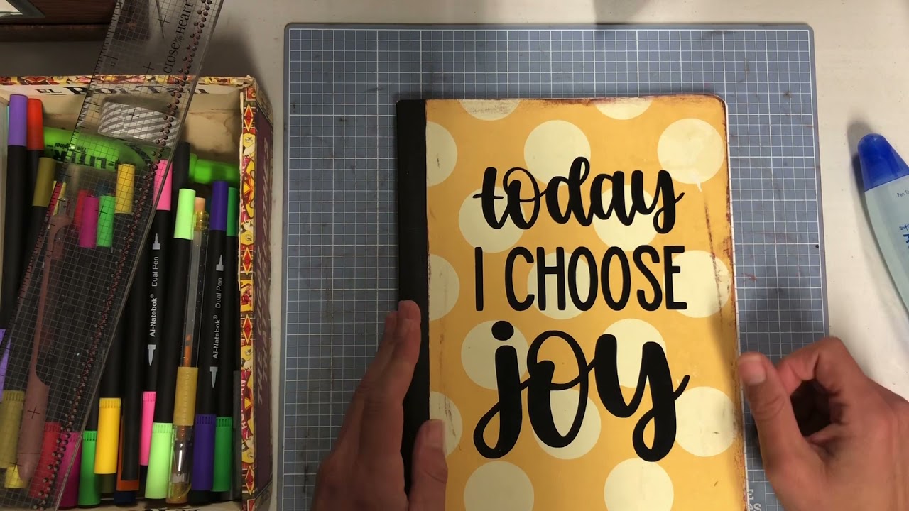Create a notebook planner with me from a composition notebook