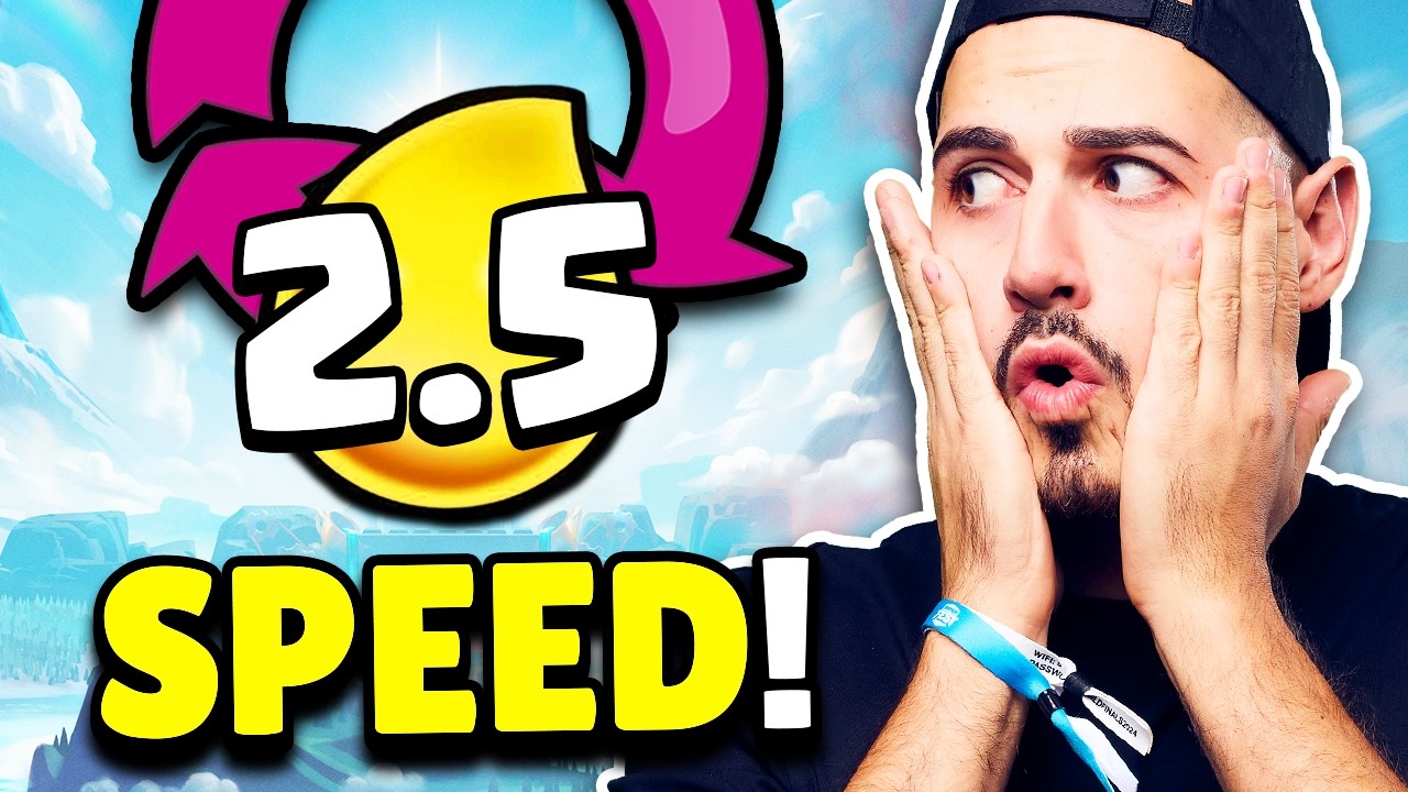 100% SPEED... NUOVO DECK 2.5 DOMATORE CYCLE! ♻️ Clash Royale ITA