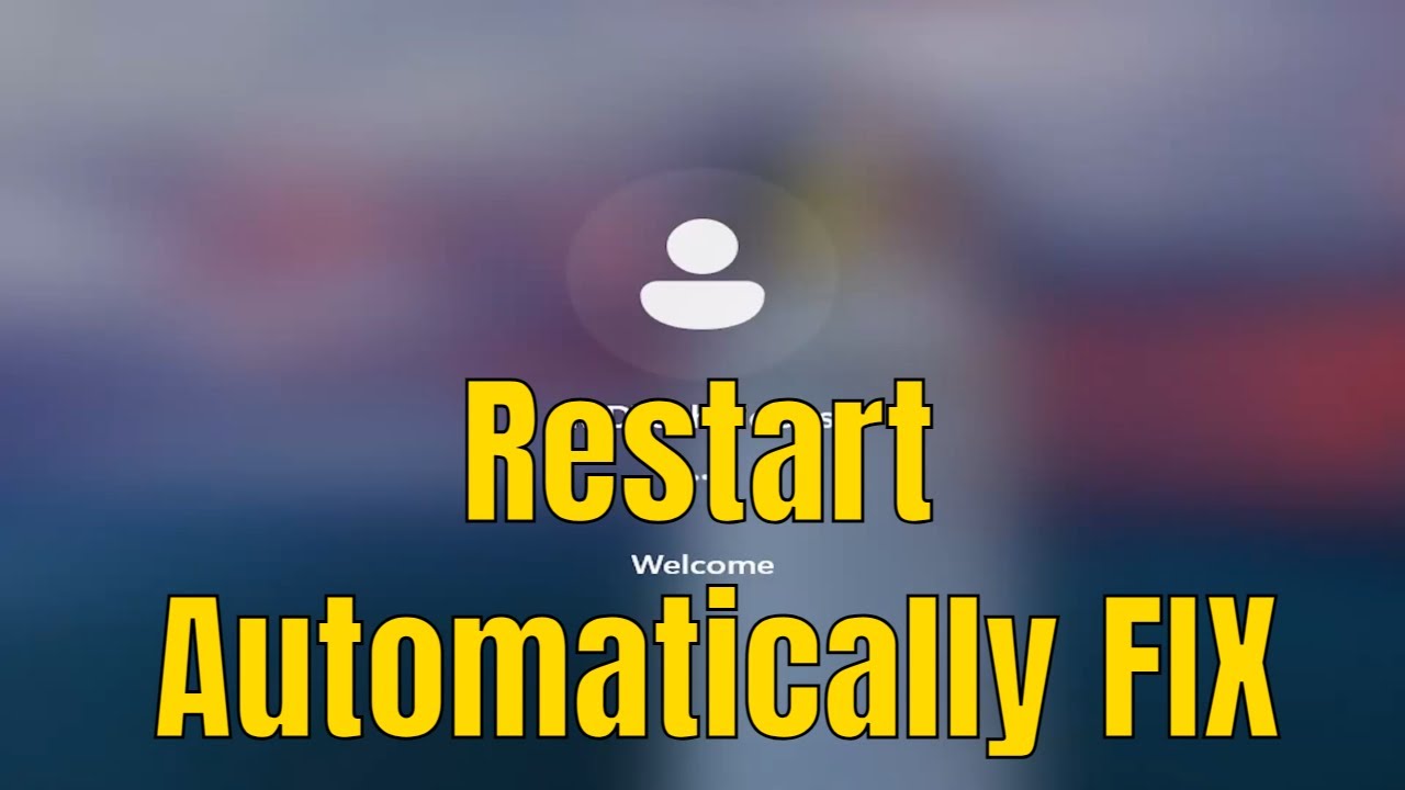 How to Fix a PC That will Restart Automatically Again and Again in ...