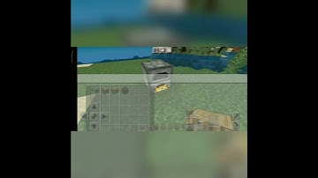 #shorts make charcoal by wood log in minecraft