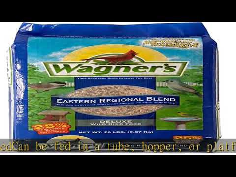 Wagner's 62004 Eastern Regional Wild Bird Food, 20-Pound Bag