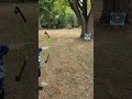 Shooting a bow at 7 years old