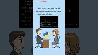 Exception in Python | Python interview question | #python #interview #exception