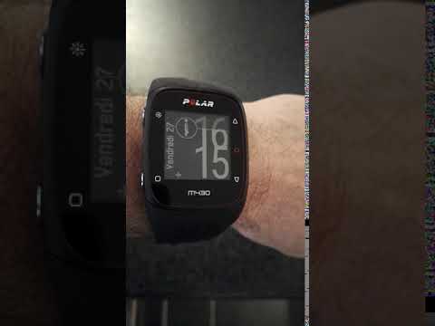 Avis MONTRE GPS RUNNING CARDIO POIGNET M430 noire