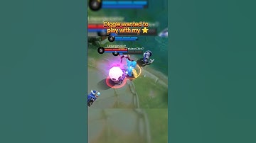 Diggie players be like 🤣✅ (DEFINITELY keeping an eye ⏰) #mlbb #mlbbshorts #mobilelegends