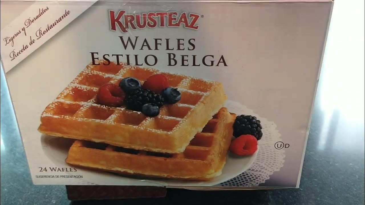 Costco, Waffles estilo Belga marca Krusteaz YouTube