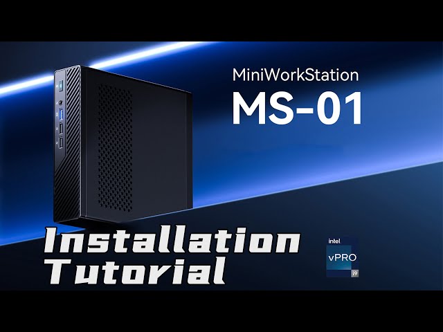 Minisforum MS-01: mini workstation PC with Core i9-13900H, up to 64GB RAM