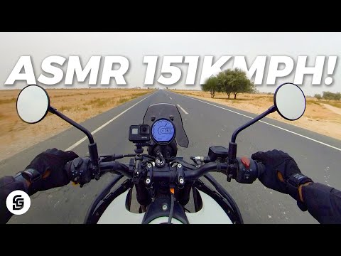 Royal Enfield Himalayan 450 | ASMR Ride at 151 kmph #4