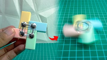 DIY Eraser Spinning Top | Viral Toy Hack Tutorial