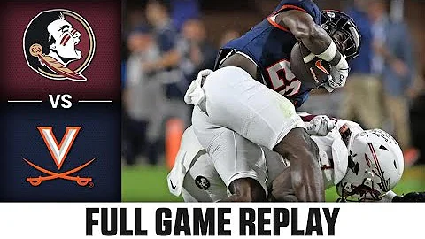 Florida State vs. Virginia Full Game Replay | 2025 ACC Football