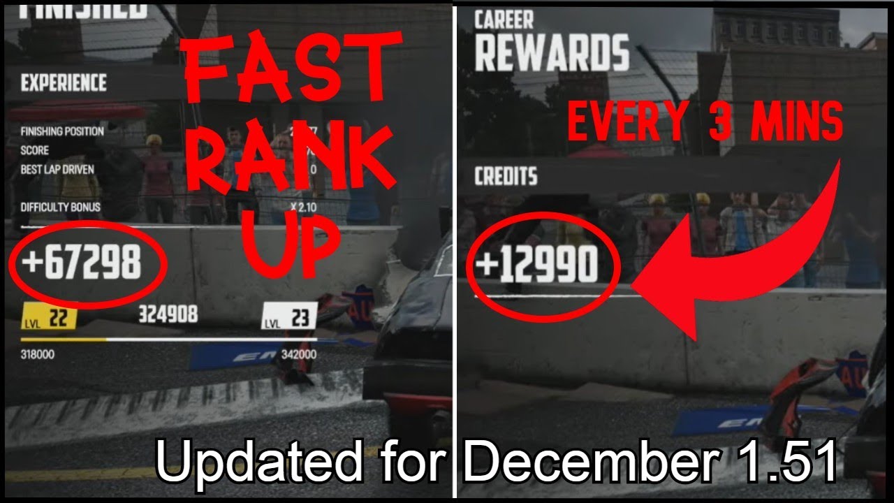 Wreckfest *NEW* MONEY & XP GLITCH Updated for Patch 2.04 YouTube