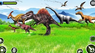 best dino game: cazadora de dinosaurios - dinosaur Hunter Gameplay wolkthough ( android, iOS ) screenshot 2