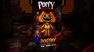 DogDay Comes to Life 🧡 | #PixBrix #PoppyPlaytime #PixelArt