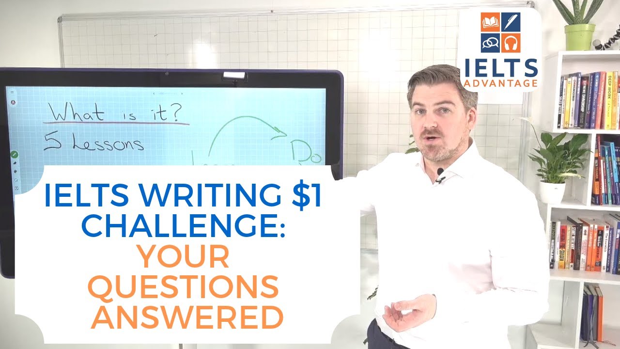 IELTS Writing $1 Challenge: Your Questions Answered - YouTube