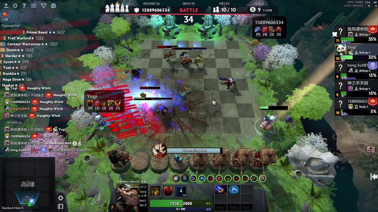 9 WARRIORS: Strong Tank or Not Enough Damage? 🤔| Dota 2 Arcade Auto chess Season 41